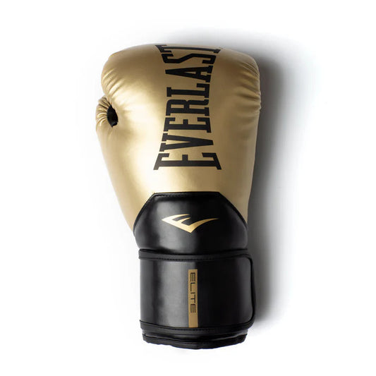 Guante Boxeo Everlast Elite 2 Dorado/Negro