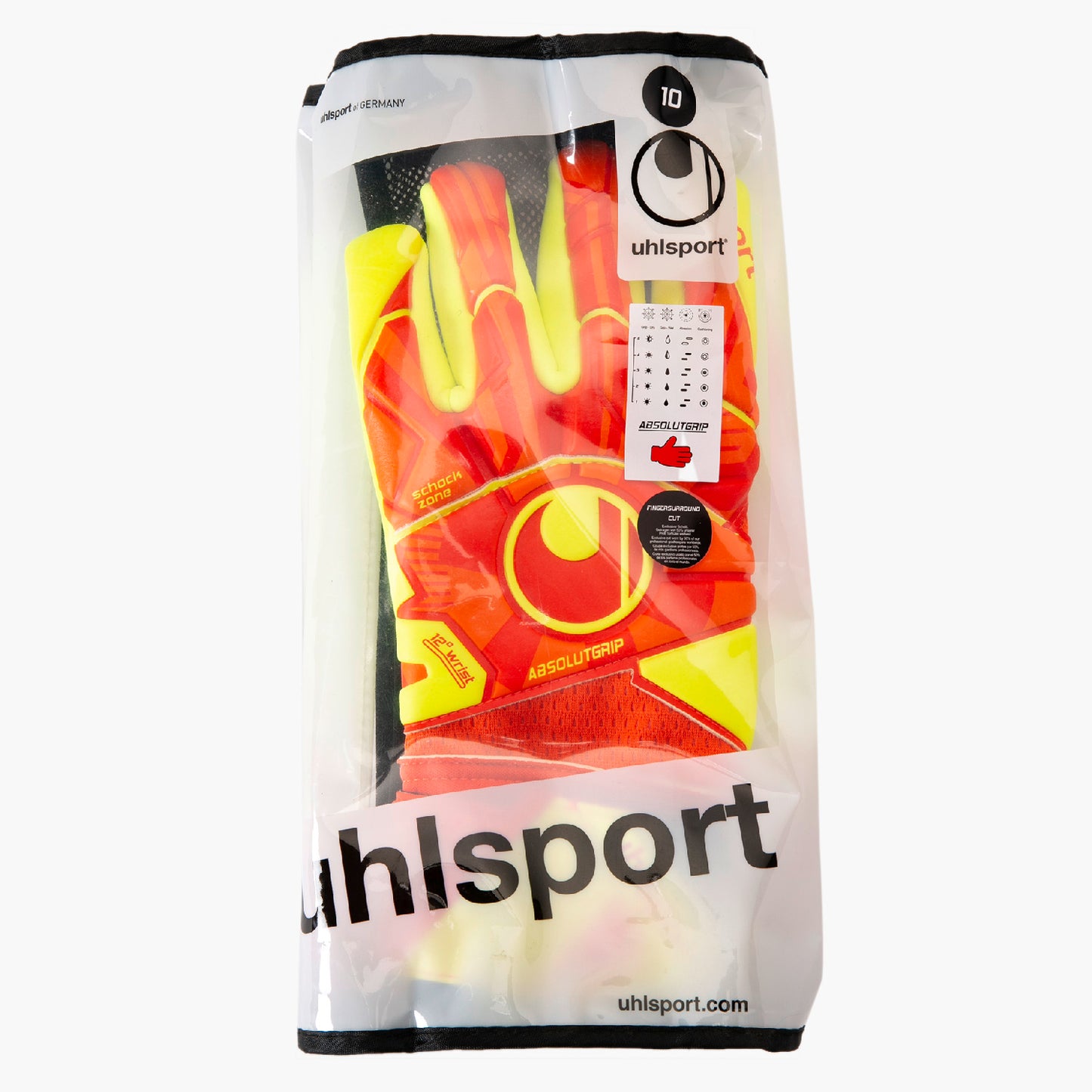 Guantes Fútbol Uhlsport Dynamic Impulse Abs Fing NA/AM