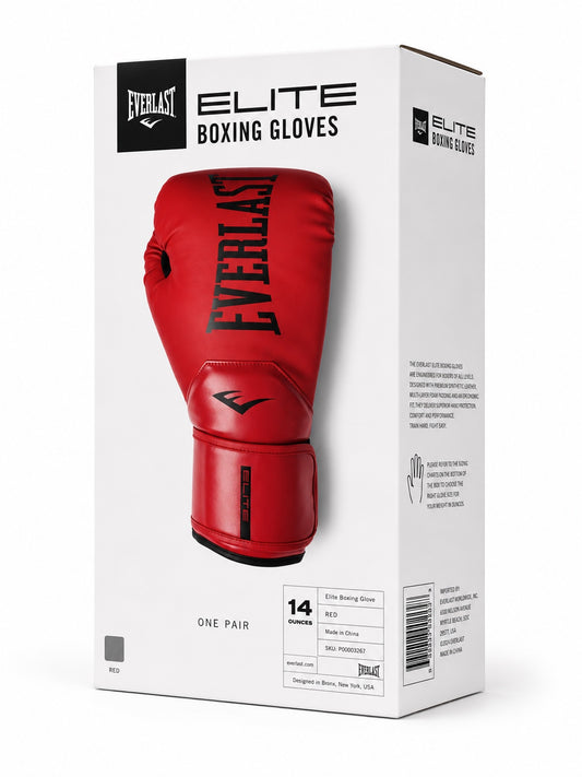 Guantes de Boxeo Everlast Elite 2 Rojo/Negro