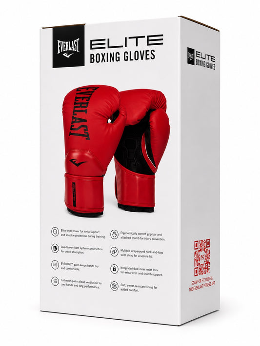 Guantes de Boxeo Everlast Elite 2 Rojo/Negro