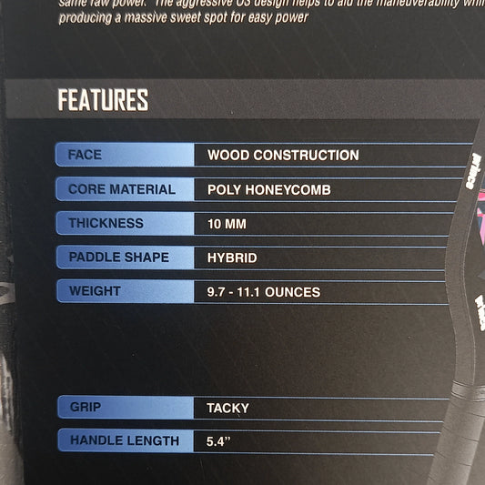 Pala Pickleball Prince Scream WD Grey