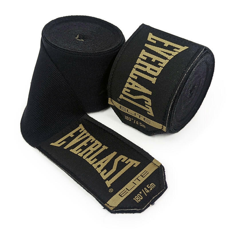 Vendas para manos Everlast Elite Negro