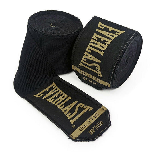 Vendas para manos Everlast Elite Negro