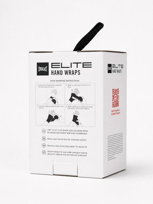 Vendas para manos Everlast Elite Negro