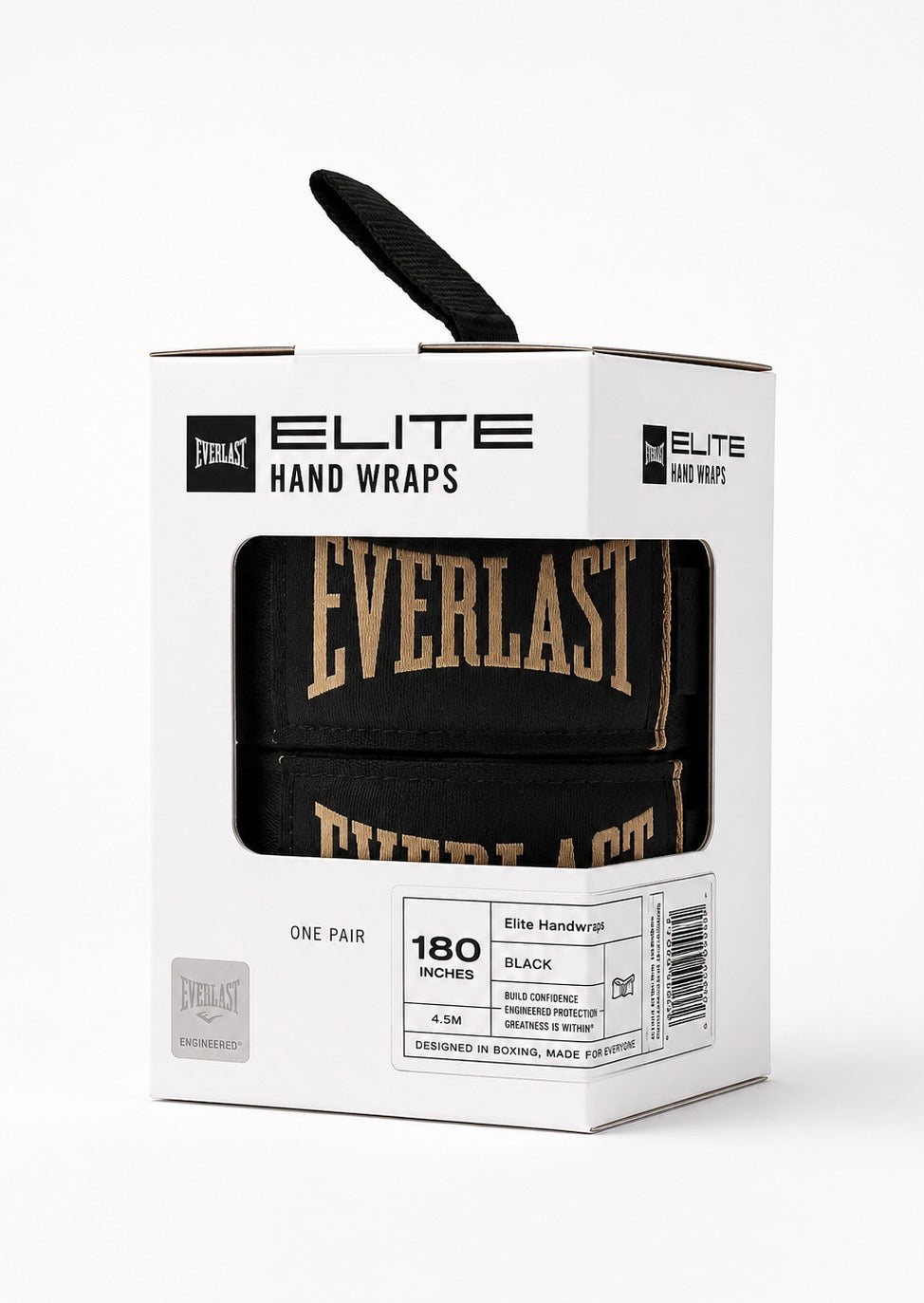 Vendas para manos Everlast Elite Negro